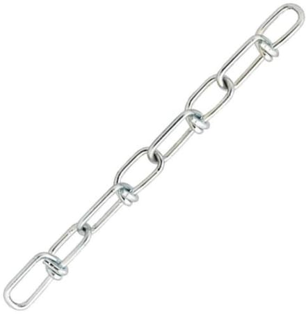 Viktorketting – 2,4 mm verzinkt – per meter – decoratieve ketting staal