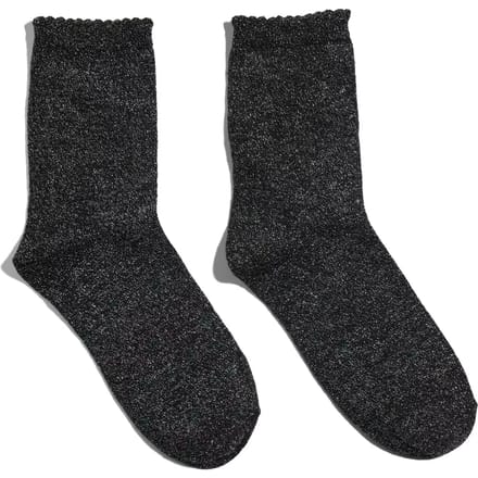 Pieces dames sokken 1-pack - Glitter -onezise - DS17078534 - Zwart