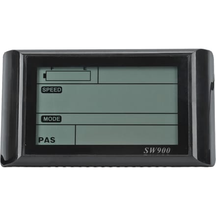 Vélo Électrique SW900 Écran LCD 24V 36V 48V 60V Étanche Trottinette Électrique Écran Panneau de Commande LCD pour gray