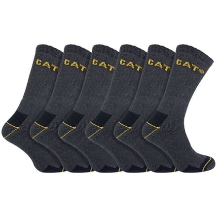 6 Pack Unisex Zware Werk Sokken voor Stalen Neuzen Boots