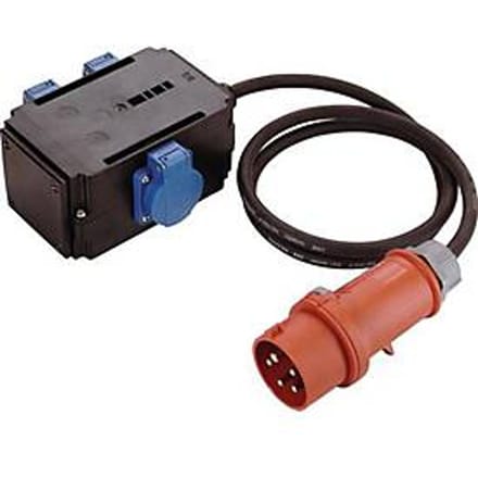 Compacte verdeler MIXO NAGOLD CEE-16 A,5-polig 3x stopcontact 230V