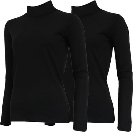 2-Pack Campri - Skipully - Wintersportpully - Dames - Black (020) - maat L
