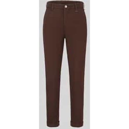 straight fit chino van katoenmix