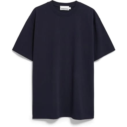 Relaxed fit T-shirt van Mix van biologisch katoen Model 'MAARKOS'