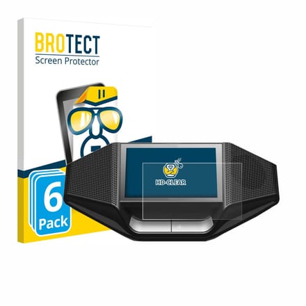 BROTECT - Screenprotector voor Bosch Wireless discussion DCNM-WDE - Folie Beschermfolie transparant 6 Stuks