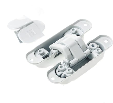 Atomika Slim K8060 verborgen scharnier, kleur wit, 30 minuten brandwerend, 60kg draagvermogen