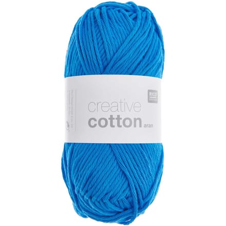 Rico Design Creative Cotton aran - Gentiaan