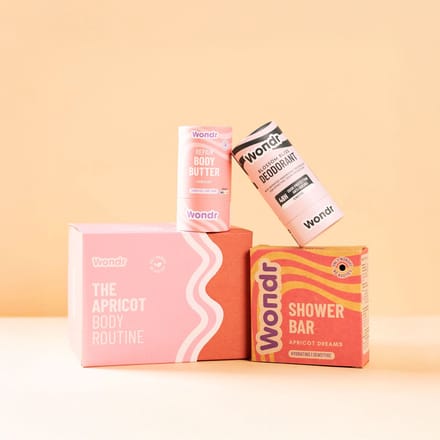 The Apricot Body Routine - Wondr Giftbox - Sensitive Body essentials