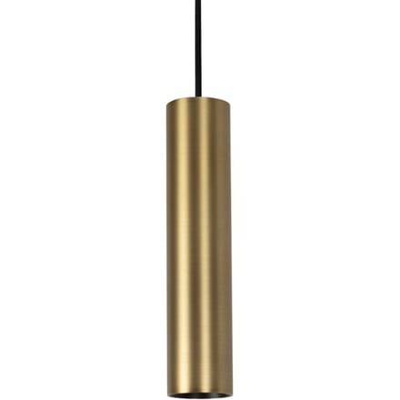 KS Verlichting - hanglamp - Cylin - messing - GU10 - plafondlamp - dimbaar - hanglampen eetkamer - aluminium