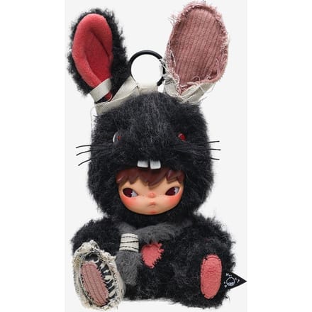 POP MART Hirono Little Hare Pluche Poppen Hanger Serie Figuren