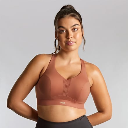 Panache - Endurance Wired Non Padded Sport BH - Sienna Rose - 90H