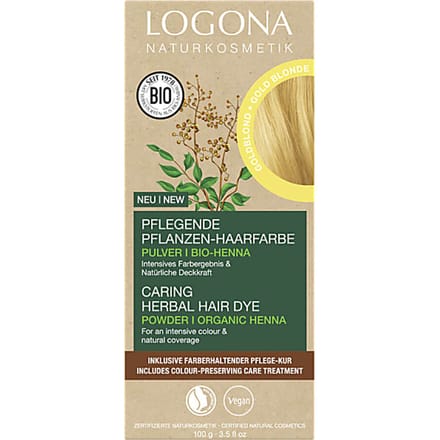 Logona Haarverf Poeder - Goudblond 010