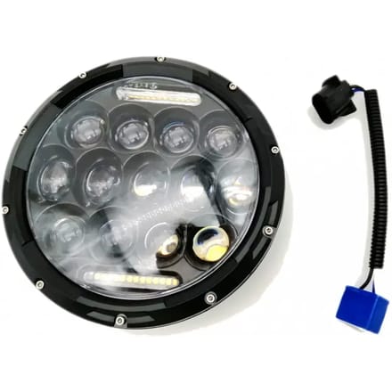 Motorfiets met geleide koplamp Brazoline FURTIF 2 Custom