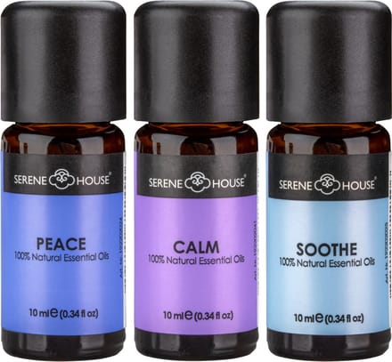 Serene House Essential oil Peace & Calming Collection (3pcs)