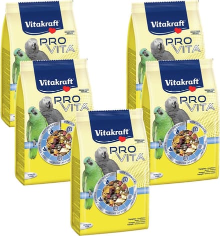 Vitakraft Pro Vita Papegaai - Vogelvoer - 5 x 750 g