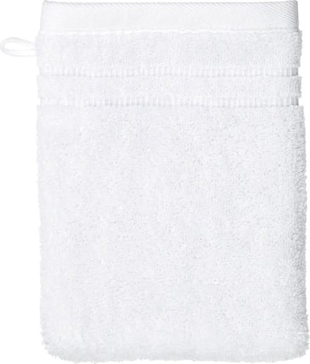 Washandje, Set van 3 Stuks, 15 x 21 cm, Sneeuw Wit, Katoen - Kela | Leonora