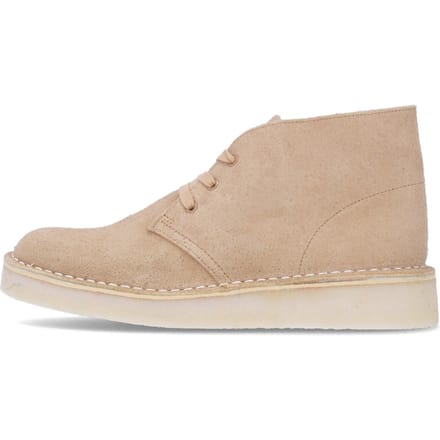 Desert Coal lichtbruine suede lifestyle-schoen voor heren