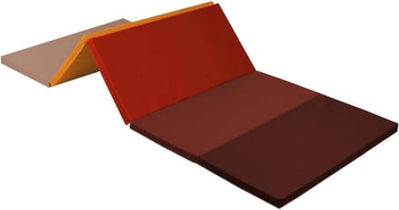 NBAP® Turnmat Kinderen - Airtrack - Rood en Oranje