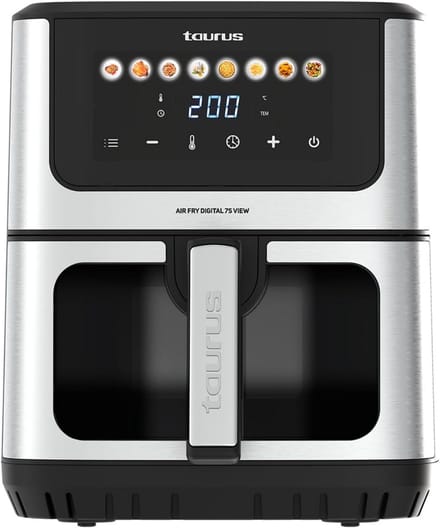 Digitale Airfryer 6,5L met 8 programma’s en Touchscreen