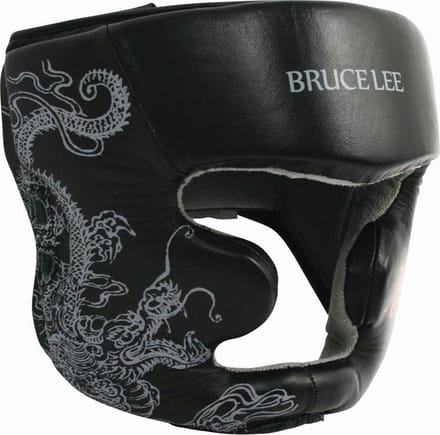 Bruce Lee Dragon Hoofdbeschermer - Leer - S/M