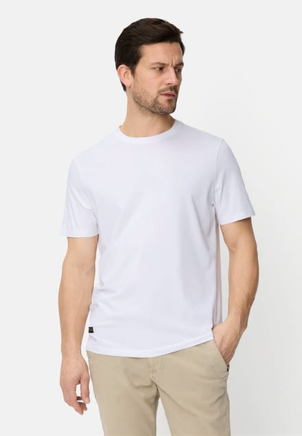 camel active fleXXXactive® T-Shirt met Quick Dry functie - Maat menswear-S - Wit