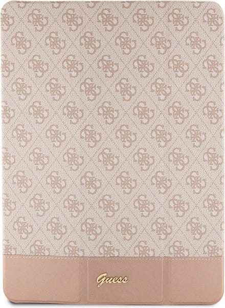 Guess 4G Stripe Allover - Apple iPad Air 5 10.9" (2022) - Roze