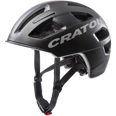 Cratoni C-Pure Fietshelm, zwart Hoofdomtrek S/M | 54-58cm