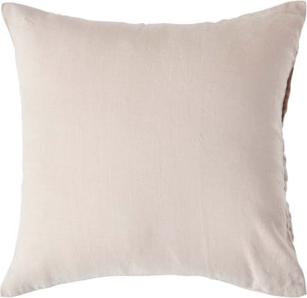 Homescapes linnen kussensloop 40 x 40 cm - beige-naturel