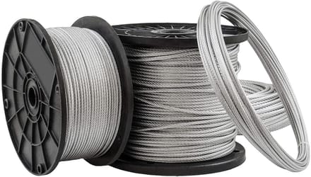 10 meter Stalen Draadkabel 1.5mm Dikte voor Tuin en Bosbouw