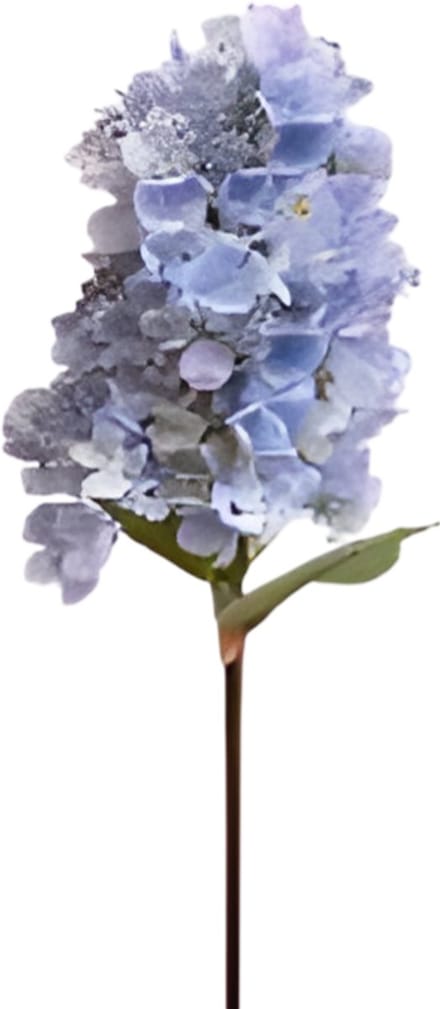 Kunst hortensia pluim lichtblauw 85 cm Buitengewoon de Boet