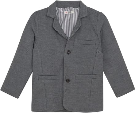 Noppies Blazer/Colbert Roswyn - Dark Grey Melange - Maat 140