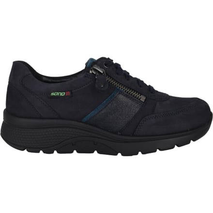 Mephisto Sano Izae - dames rollende wandelsneaker - Blauw - maat 35.5 (EU) 3 (UK)