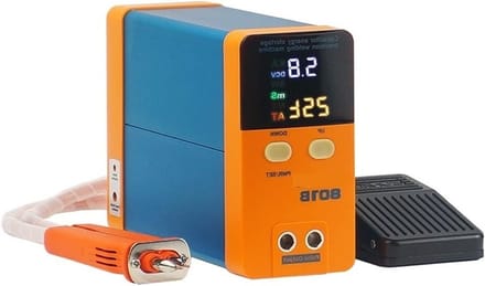 Puntlasser - Lasapparaat - Metaal Verbinden - Energieopslagcondensator - Compact Formaat - Zwart