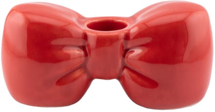 Kaarsenstandaard bow rood