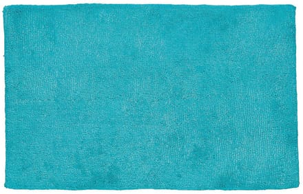 Kela Badkamer - Bath Mat Ladessa Uni (Turquoise) 80 x 50 cm