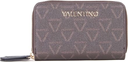VALENTINO Portemonnee Lady Re Zip Around Wallet Moro / Nero Donkerbruin