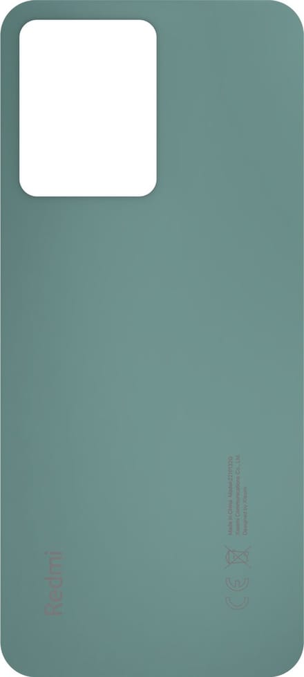 Xiaomi, Origineel Xiaomi Redmi Note 12 4G achterglas - groen (servicepack), Bleekgroen