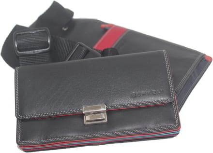 Kelnerbeurs met Holster Multicolor Zwart