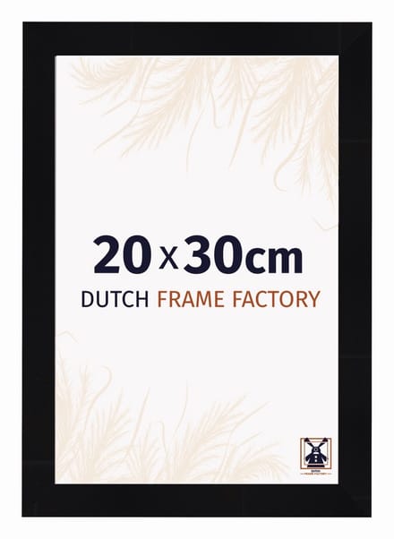 Fotolijst 20x30 cm - MDF - Zwart Hoogglans - Praag