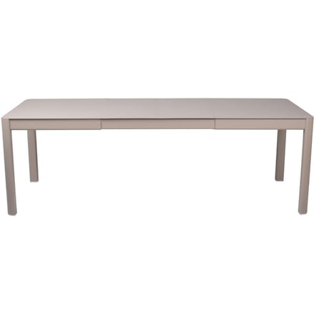 Fermob Ribambelle tafel - 14 muskaat - 2 Inlegplaten