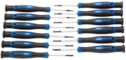 Draper Precisie schroevendraaier set (12 stuks)