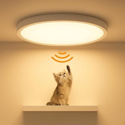 Ronde LED Plafondlamp met Bewegingssensor en Instelbare Kleurtemperatuur