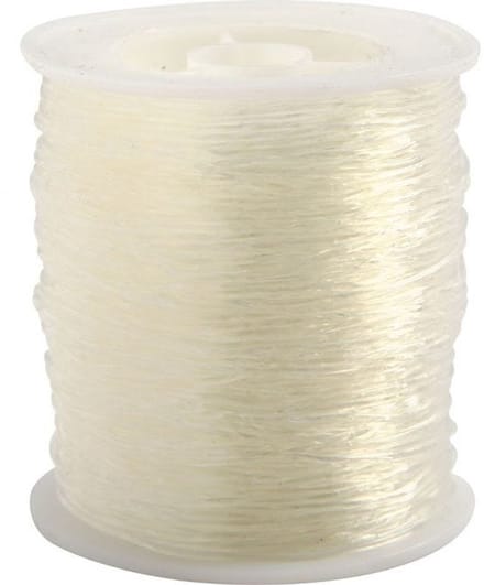 Creativ Company Elastisch Draad 1 mm 50 m Transparant