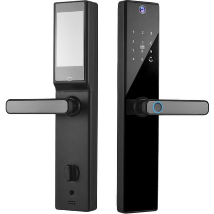 Smart Lock met camera 4,5 inch scherm BT Keyless Entry deurslot TY zwart