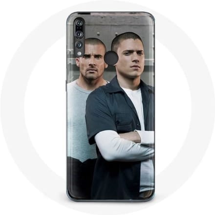 Case voor Huawei p30 lite Prison Break Michael Scofield en Lincoln Burrows