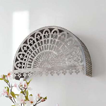 LOBERON Wandornament Belméran antiekzwart