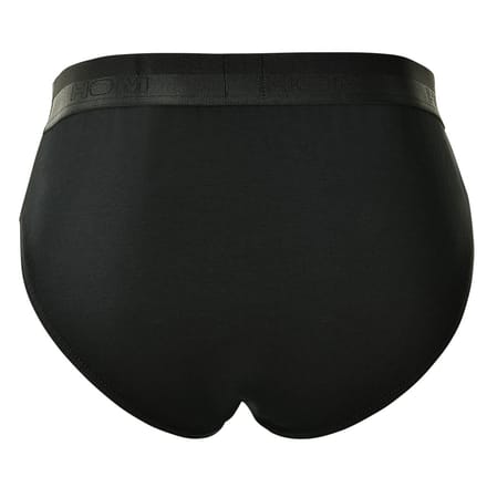 HOM HO1 mini briefs slip (1-pack) - herenslip met horizontale gulp - zwart