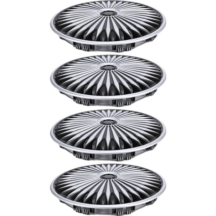 4 Pièces Moyeu R14   14 Pouces ABS Style Cache-Moyeu Remplacement pour gray