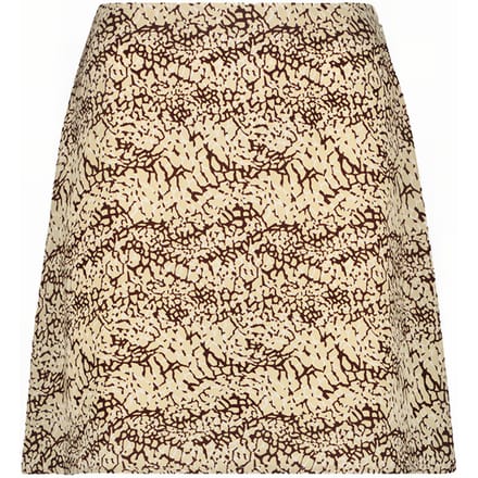 Another Label Varme Turtle Skirt Brown Rice Turtle Größe: XS | Miniröcke Outlet | Damen | Braun