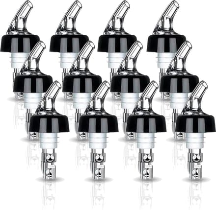 Precisie Schenktuit (2CL) Kogel maatschenker 12 Stuks - Kogelschenktuit 20 ml voor Horeca - Transparant